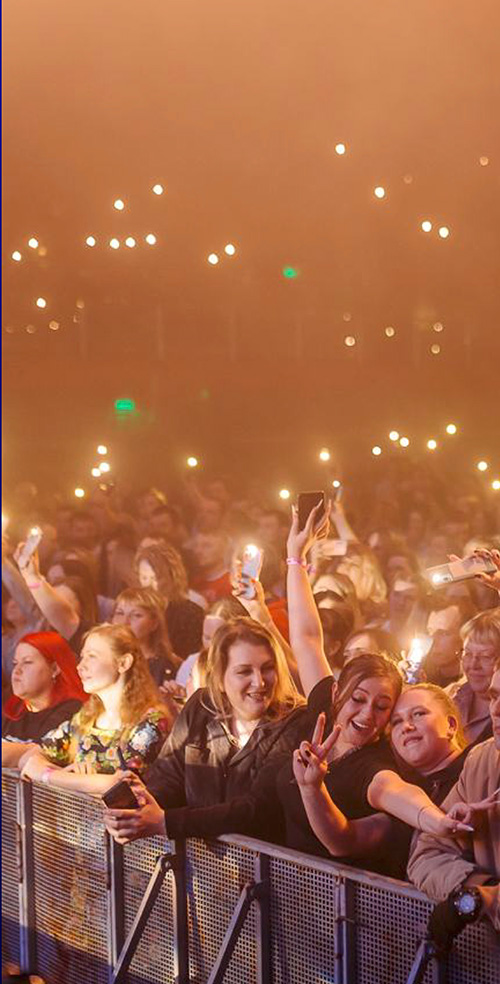 Концертная толпа